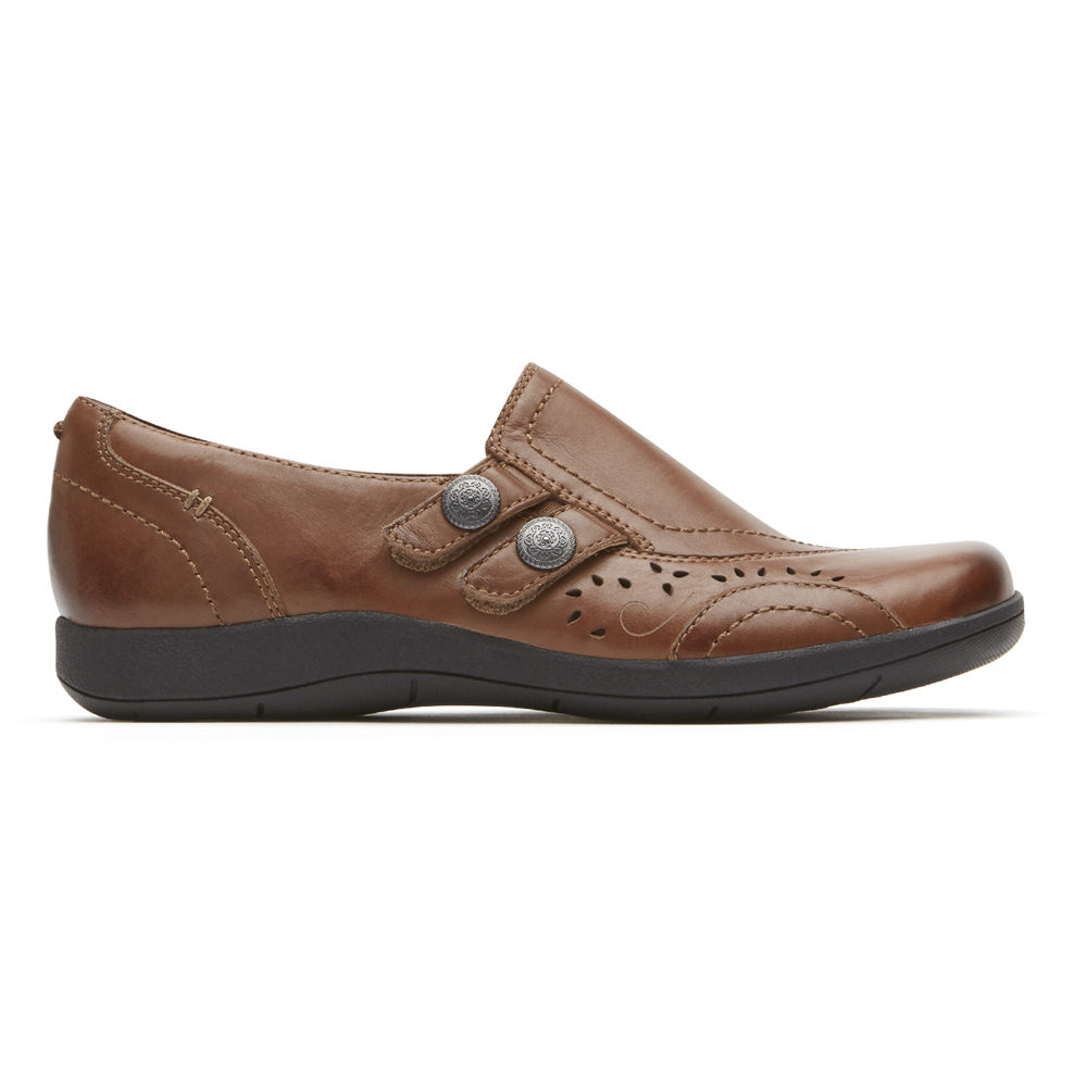 Rockport Womens Daisey - Slip-On Brown - WKF063849